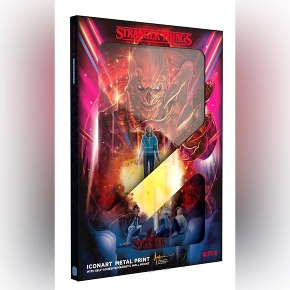 Stranger Things ICONART™ Metal Print, Scanavo North America - Picture 2 of 2